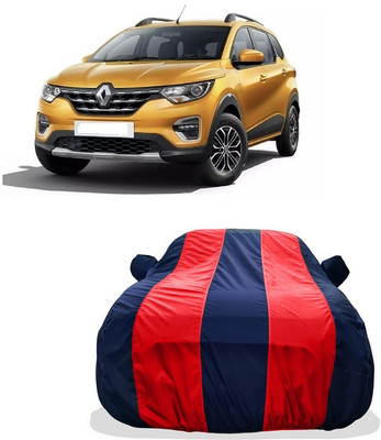 Tricway Car Cover For Renault Triber RXL (With Mirror Pockets)(Red)
