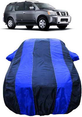 Wegather Car Cover For Nissan Armada 5.6 V8 4WD 5AT (317 HP) (With Mirror Pockets)(Blue)