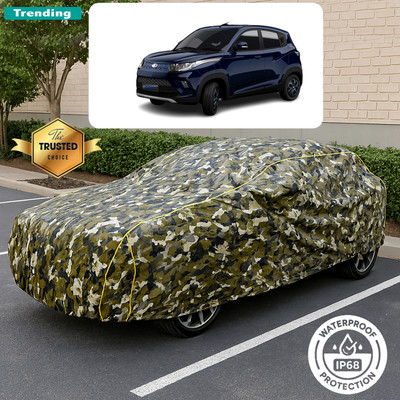 PAGORA Car Cover For Mahindra eKUV100 (With Mirror Pockets)(Multicolor)