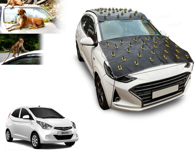 AUTO PEARL Car Cover For Hyundai Eon (Without Mirror Pockets)(Black)