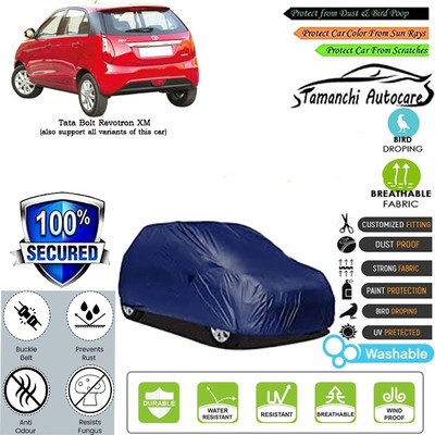 Tamanchi Autocare Car Cover For Tata Bolt Revotron XM(Blue)