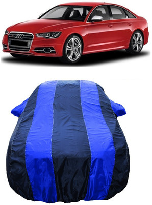 Wegather Car Cover For Audi S6 (With Mirror Pockets)(Blue)