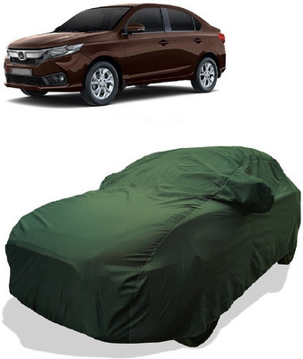 Coxtor Car Cover For Honda Amaze V CVT Diesel (With Mirror Pockets)(Gold)