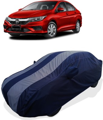 Coxtor Car Cover For Honda City ZX CVT Petrol (With Mirror Pockets)(Grey)