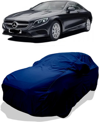 Coxtor Car Cover For Mercedes Benz S-Class S 500 Coupe (With Mirror Pockets)(Blue)