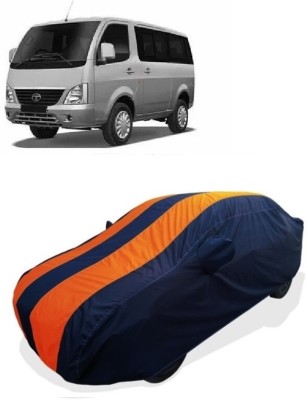 Coxtor Car Cover For Tata Venture (With Mirror Pockets)(Orange)