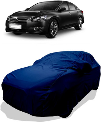 Coxtor Car Cover For Nissan Teana 2.5L (With Mirror Pockets)(Blue)