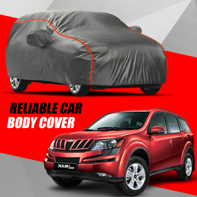AXLOZ Car Cover For Mahindra XUV 500 (With Mirror Pockets)(Multicolor)