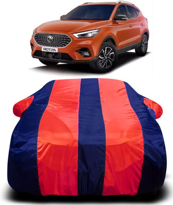 R Rayvin Star Car Cover For MG Astor (With Mirror Pockets)(Multicolor)