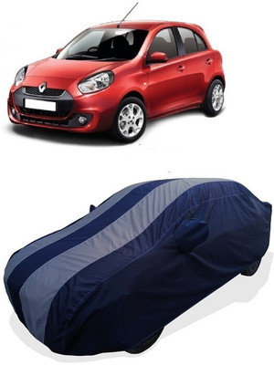 Coxtor Car Cover For Renault Pulse (With Mirror Pockets)(Grey)