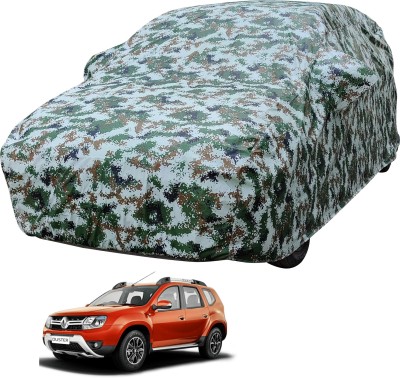 MOCKHE Car Cover For Renault Duster (With Mirror Pockets)(Multicolor)