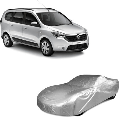 THE REAL ARV Car Cover For Renault Lodgy (With Mirror Pockets)(Silver)