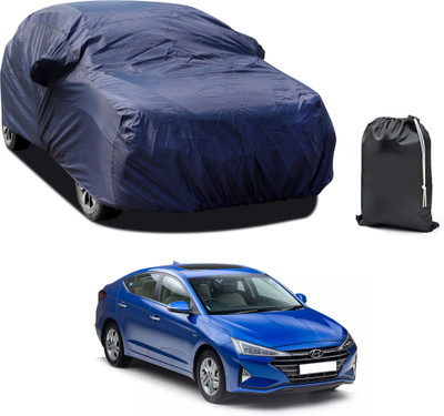 PAGORA Car Cover For Hyundai Elantra (With Mirror Pockets)(Blue)