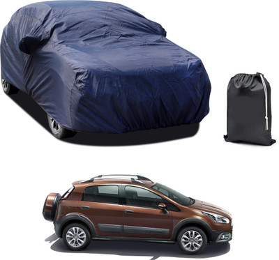 CODOKI Car Cover For Fiat Avventura (With Mirror Pockets)(Blue)