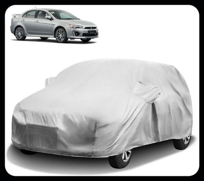 QLAX Car Cover For Maruti Lancer (With Mirror Pockets)(Silver)
