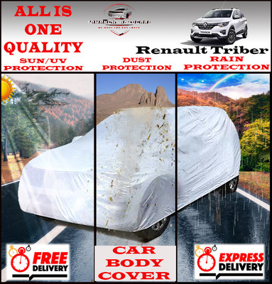 Tamanchi Autocare Car Cover For Renault Triber(Silver)