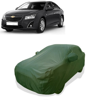 Tricway Car Cover For Chevrolet Cruze (With Mirror Pockets)(Green)