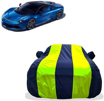 Tricway Car Cover For Pininfarina Battista GT Hypercar (With Mirror Pockets)(Yellow)