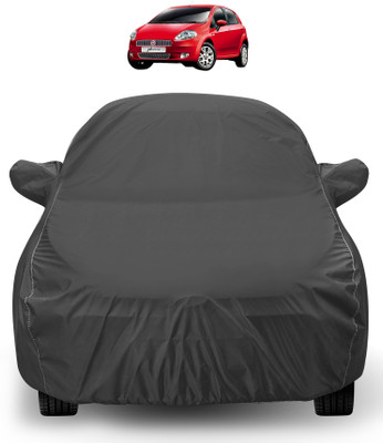 Euro Care Car Cover For Fiat Punto (Without Mirror Pockets)(Grey)
