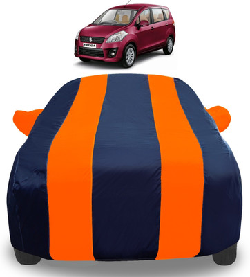 Auto Hub Car Cover For Maruti Suzuki Ertiga (With Mirror Pockets)(Orange)
