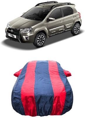 Wegather Car Cover For Toyota Etios Cross 1.2L G Petrol(Red)