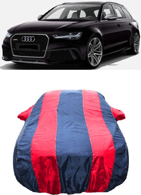 Wegather Car Cover For Audi RS6 Avant 4.0 TFSI (With Mirror Pockets)(Red)