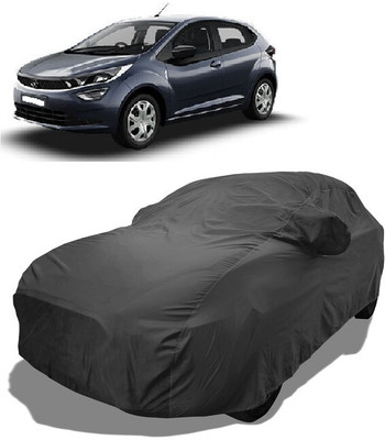 Coxtor Car Cover For Tata Altroz XT Petrol (With Mirror Pockets)(Grey)