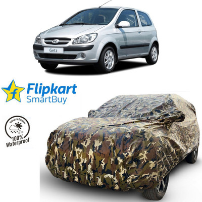 Flipkart SmartBuy Car Cover For Hyundai Getz (With Mirror Pockets)(Multicolor)