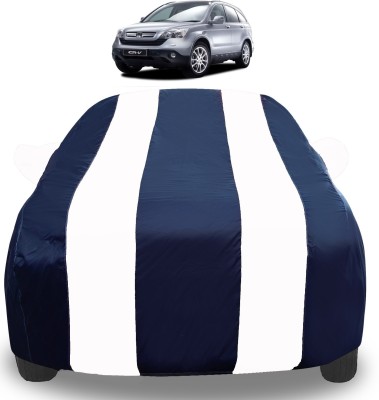 Auto Hub Car Cover For Honda CR-V (With Mirror Pockets)(White)