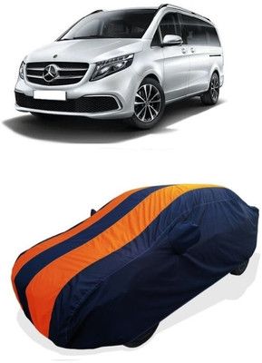 Coxtor Car Cover For Mercedes Benz V-Class Elite Diesel (With Mirror Pockets)(Orange)