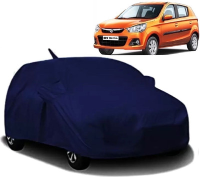 Swarish Car Cover For Maruti Suzuki Alto K10 (With Mirror Pockets)(Blue)
