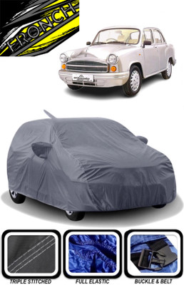 FRONCH Car Cover For HM Ambassador (With Mirror Pockets)(Grey)