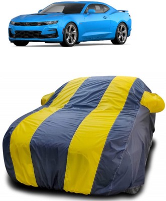 DIGGU Car Cover For Chevrolet Camaro 2.5L (With Mirror Pockets)(Yellow, Blue)