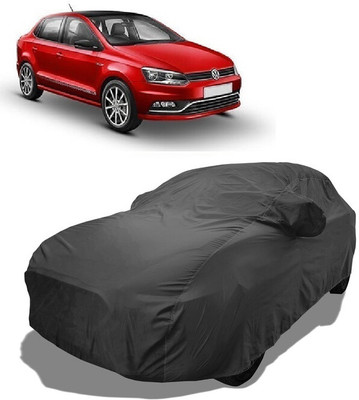 Coxtor Car Cover For Volkswagen Ameo (With Mirror Pockets)(Grey)