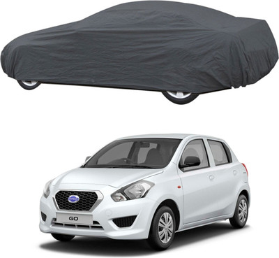 AutoRetail Car Cover For Nissan Datsun GO D Petrol (Without Mirror Pockets)(Grey, For 2020, 2021, 2022, 2023, 2024 Models)