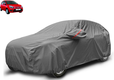Caronix Car Cover For Ford Figo (With Mirror Pockets)(Grey)