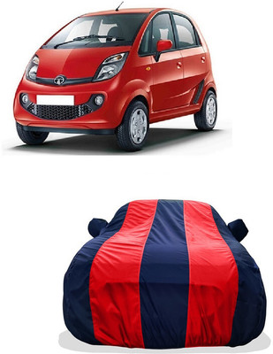 Tricway Car Cover For Tata Nano XT (With Mirror Pockets)(Red)
