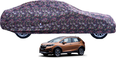 MOCKHE Car Cover For Honda WR-V (With Mirror Pockets)(Green)