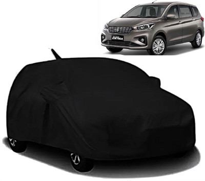 Swarish Car Cover For Maruti Suzuki Ertiga (With Mirror Pockets)(Black)