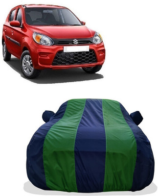 Tricway Car Cover For Maruti 800 Std (With Mirror Pockets)(Green)