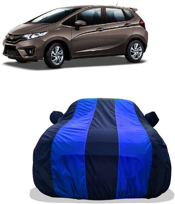 Tricway Car Cover For Honda Jazz 1.5 SV i DTEC (With Mirror Pockets)(Multicolor)