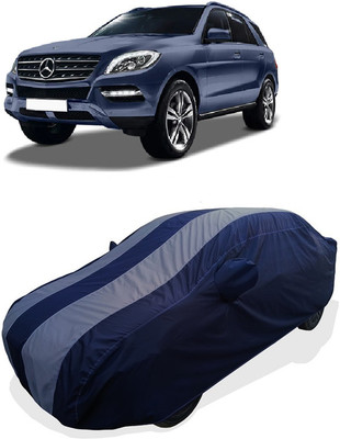 Coxtor Car Cover For Mercedes Benz ML-250 (With Mirror Pockets)(Grey)