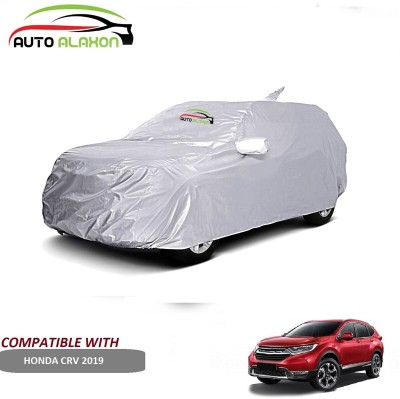 AUTO ALAXON Car Cover For Honda CR-V (With Mirror Pockets)(Silver, For 2019 Models)
