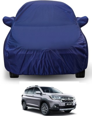 Auto Hub Car Cover For Maruti Suzuki XL6 (With Mirror Pockets)(Blue)