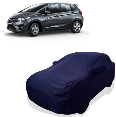 Tricway Car Cover For Honda Jazz 1.5 E i DTEC (With Mirror Pockets)(Blue)
