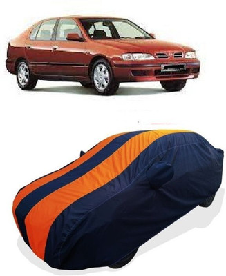 QLAX Car Cover For Maruti Primera 1.6 Acenta (With Mirror Pockets)(Orange)