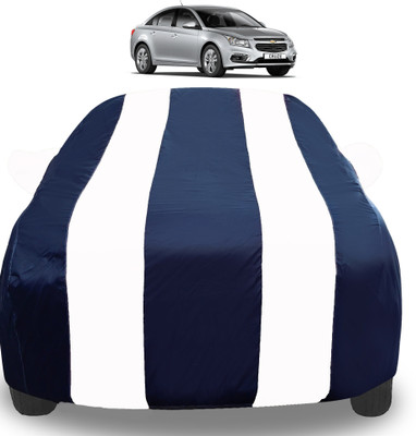 Auto Hub Car Cover For Chevrolet Cruze (With Mirror Pockets)(White)