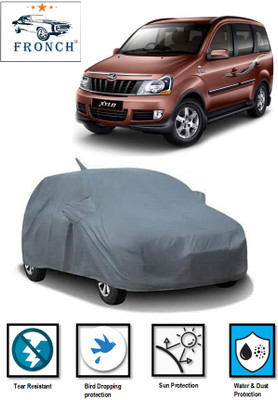 FRONCH Car Cover For Mahindra Xylo (With Mirror Pockets)(Grey)