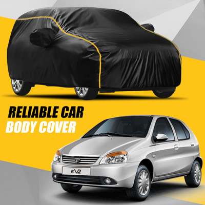 V VINTON Car Cover For Tata Indica eV2 (With Mirror Pockets)(Multicolor)