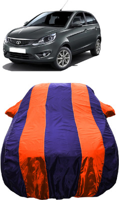 Wegather Car Cover For Tata Bolt Quadrajet XE Diesel (With Mirror Pockets)(Orange)